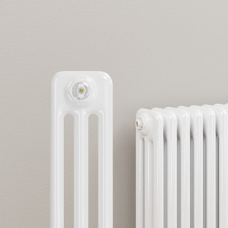 Classic White 3 Column Radiator H600 x W609