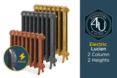 Electric Lucien - 2 Column Cast Iron Radiators