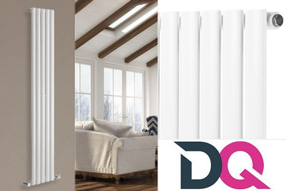 DQ Heating Cove White Radiators