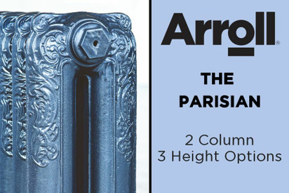 Arroll Parisian 2 Column Cast Iron Radiators