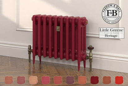 Red Cast Iron Radiators