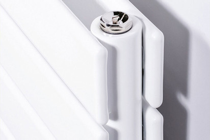Flux White Double Flat Radiators