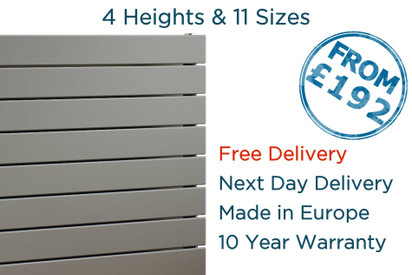 Eucotherm Mars Horizontal Silver Radiators