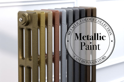 Metallic Paint Cast Iron Radiators