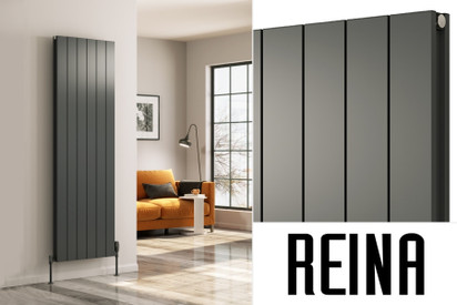 Reina Casina Anthracite Aluminium Radiators