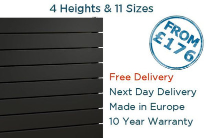 Eucotherm Mars Horizontal Anthracite Radiators