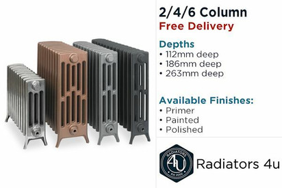 Royal Georgian Cast Iron Radiators