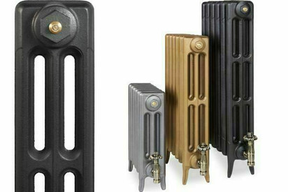 Shelbourne 3 Column Narrow Cast Iron Radiators