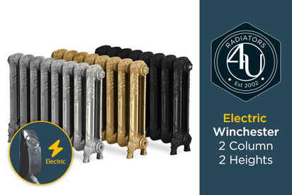 Electric Winchester - 2 Column Cast Iron Radiators