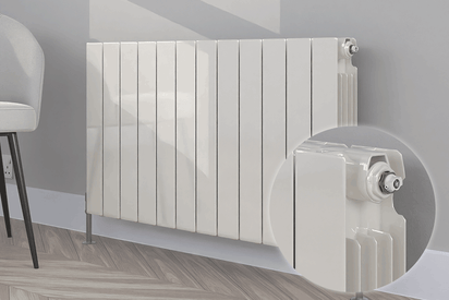 Trade Essentials White Aluminium Radiators