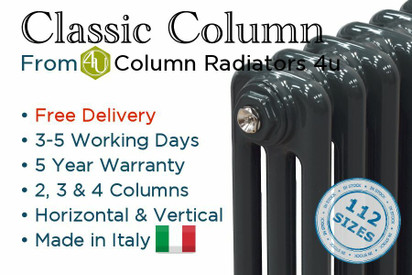 Classic Anthracite Column Radiators
