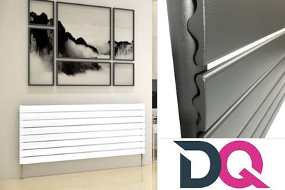 DQ Heating Tornado Horizontal Single White Rads