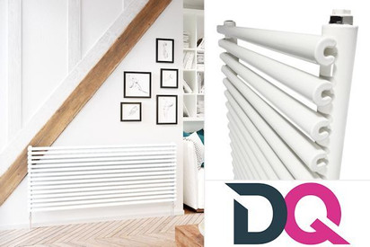 DQ Heating Vulcano Horizontal Double White Rads