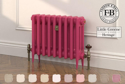 Pink Cast Iron Radiators