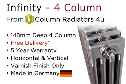 Infinity Raw 4 Column Radiators