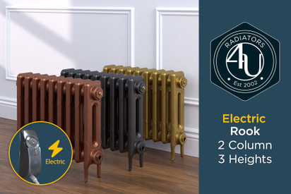 Electric Rook - 2 Column Cast Iron Radiator