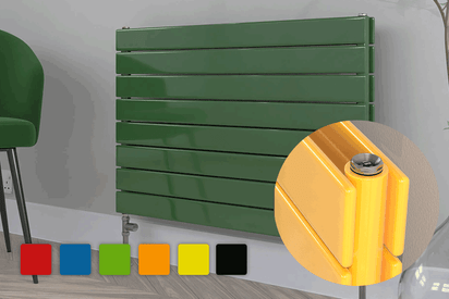 Flux Colour Flat Designer Radiators
