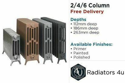 Royal Georgian 6 Column, Low Level Radiators