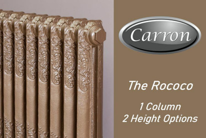 Carron Rococo 1 Column Cast Iron Radiators
