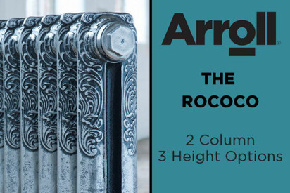 Arroll Rococo 2 Column Cast Iron Radiators