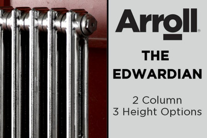 Arroll Edwardian 2 Column Cast Iron Radiators