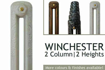 Winchester 2 Column Narrow Cast Iron Radiators