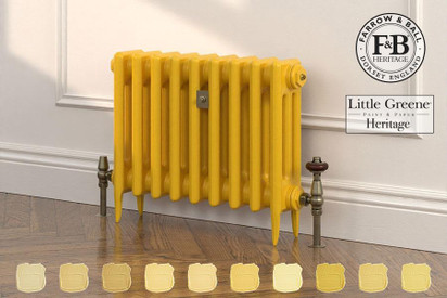Yellow Cast Iron Radiators