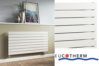Eucotherm Mars Horizontal White Radiators
