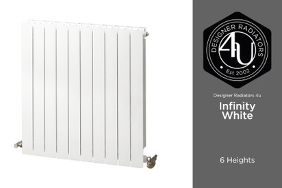 Infinity Aluminium Designer White