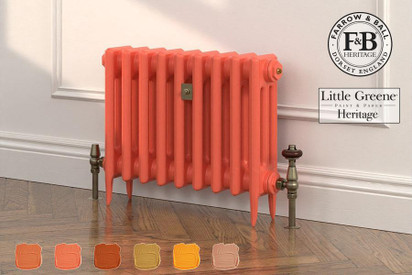 Orange Cast Iron Radiators