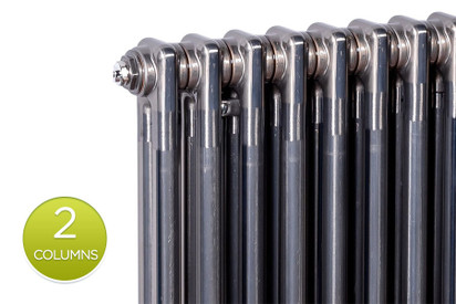 DQ Modus 2 Column Raw Column Radiators