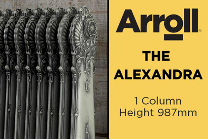 Arroll Alexandra 1 Column Cast Iron Radiators