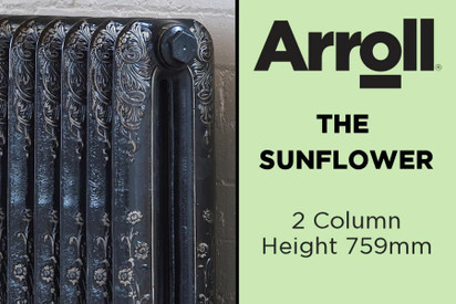 Arroll Sunflower 2 Column Cast Iron Radiators