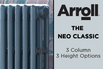 Arroll Neo Classic 3 Column Cast Iron Radiators