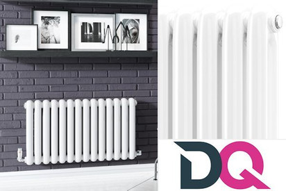 Cassius White Steel Column Radiators