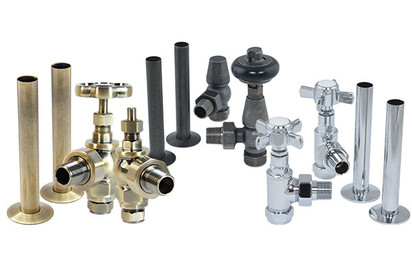 Traditional Radiator Valve & Pipe Sleeve Bundles