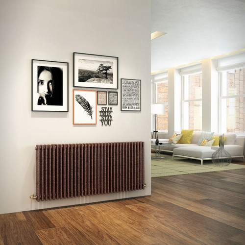 DQ-MD3-H-LS00 - DQ Modus 3 Column Vertical Radiator H2500mm x W1312mm