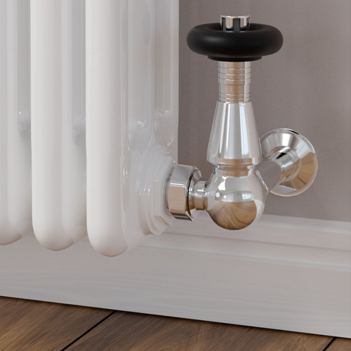 T-TRV-069-CR-C-CU00 - Jarrow Traditional TRV Corner Chrome Thermostatic Radiator Valves