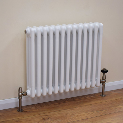 Trade Essentials White 3 Column Radiator H600 x W990