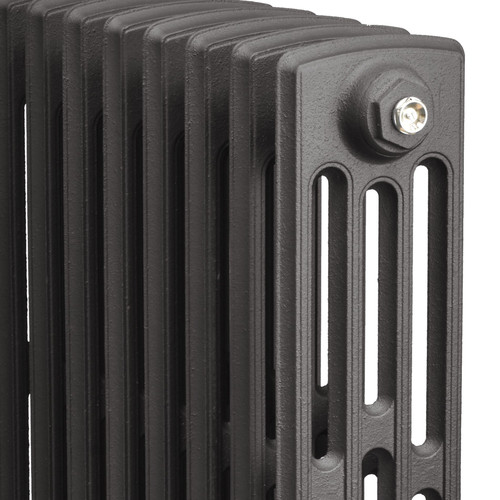 CI-RG760-4-CU00 - Royal Georgian 4 Column Cast Iron Radiator H760mm x W1586mm