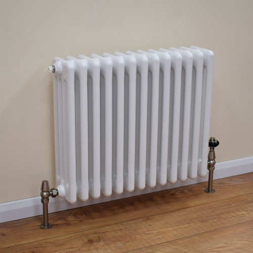 TE4-600-W-Z - Trade Essentials White 4 Column Radiator H600 x W1220