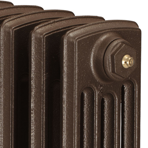 CI-NE360-4-CU00 - Georgian 4 Column Cast Iron Radiator H360mm x W1364mm