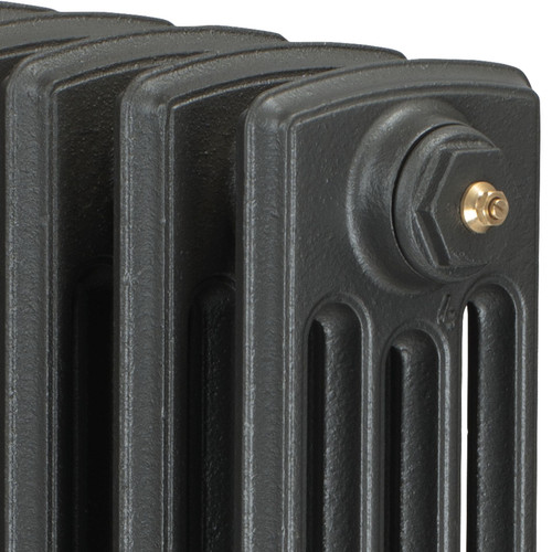 CI-NE660-4-CU00 - Georgian 4 Column Cast Iron Radiator H660mm x W1060mm