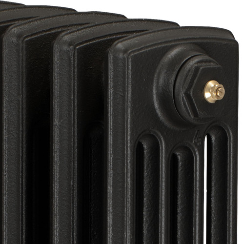 CI-NE760-4-CU00 - Georgian 4 Column Cast Iron Radiator H760mm x W1728mm