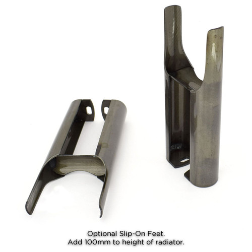 TE2-R-FEET - Trade Essentials Raw 2 Column Slip-On Feet 1-20 Sections (2 Feet)