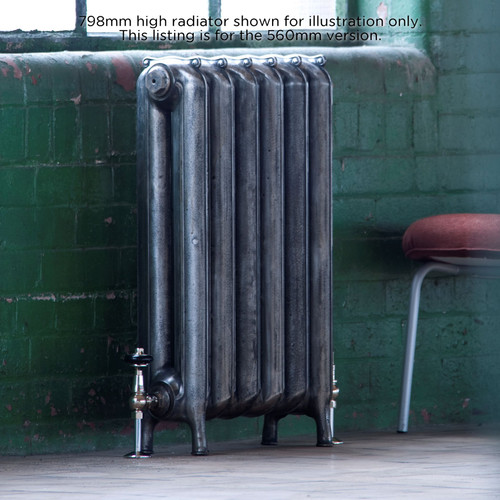 AR-RQ560-2-LS00 - Arroll Prince 2 Column Cast Iron Radiator H560mm x W2238mm