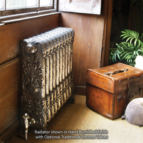 CA-CS675-LS00 - Carron Chelsea 1 Column Cast Iron Radiator H675mm x W771mm