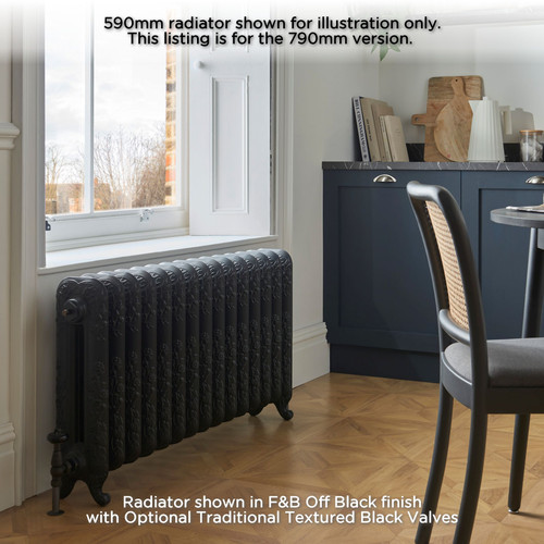 PA-MONT-790-LS00 - Paladin Montpellier 2 Column Cast Iron Radiator H790mm x W2093mm