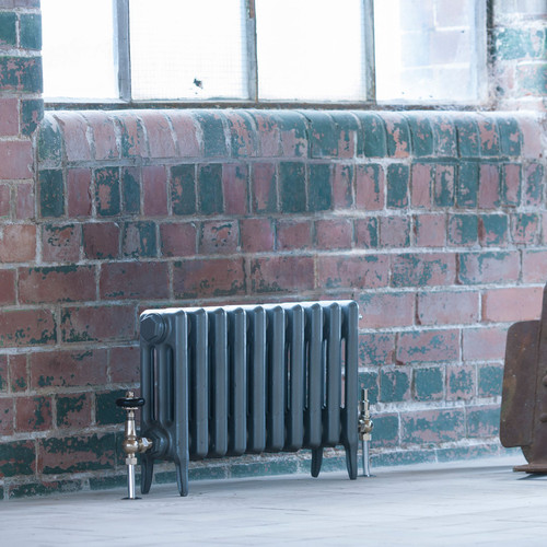 AR-RD450-3-LS00 - Arroll Neo Classic 3 Column Cast Iron Radiator H450mm x W480mm