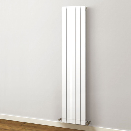 NFA-TD-1866-W - Infinity Aluminium Designer White Vertical Radiator H1866mm X W420mm